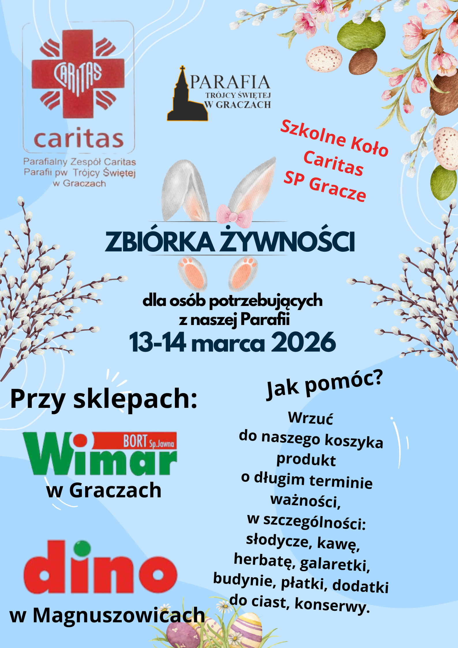 Zbiórka żywności marzec 2026